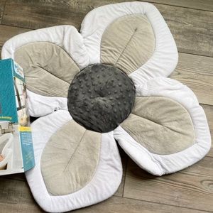 Blooming Bath Infant Baby Tub - Light Dark Grey and White